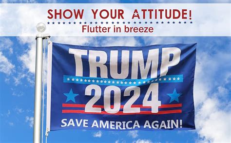 Trump 2024 Flag 3x5 Ft Outdoor Flag Donald Trump Flag For