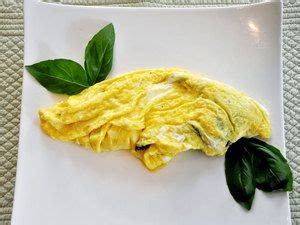 1/4 to 1/3 cup filling (see below for suggestions), 1 teaspoon butter (or 2 teaspoons if sautéing filling), 2 eggs, 1 tablespoon milk or water, kosher salt and freshly ground black pepper to taste, herbs (optional). Basil Goat Cheese Omelette Recipe | Recipe | Omelette ...