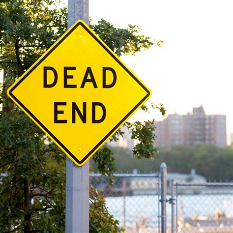 Dead End Sign W14 1 Sku X W14 1