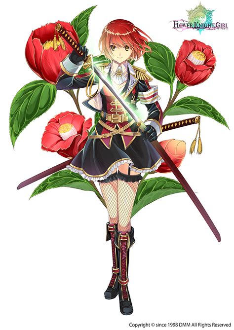 Tsubaki Flower Knight Girl Drawn By City Forest Online Danbooru