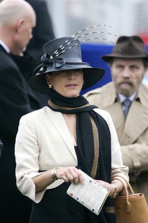 Zarah The Daughter Of The Aga Khan In Traditional Ascot Fashion Hat