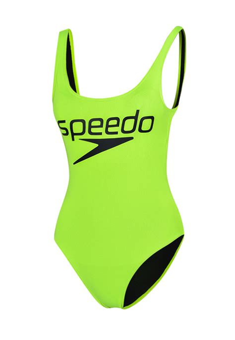 Speedo Speedo Deep U Bk Hi Leg Pt Womens Swimsuit Th