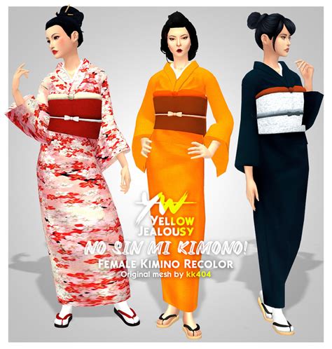 Yew No Sin Mi Kimono Part V Yellow Jealoucy