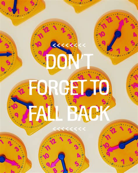 Don T Forget To Fall Back Sunday Social
