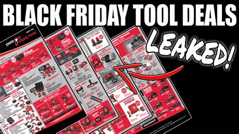 Black Friday Tool Deals Leaked At Ohio Power Tool 2020 Vcg Construction