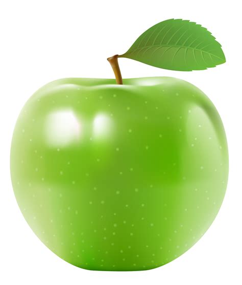 Green Apple Png Clipart Png Mart