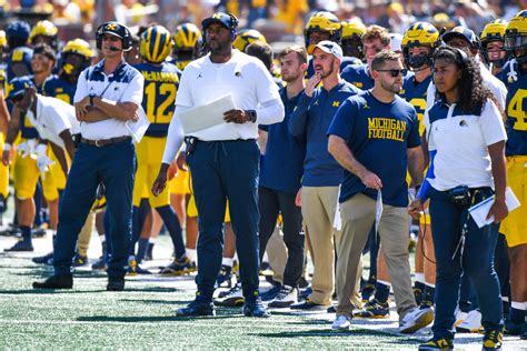 Michigan Assigns 4 Assistants To Head Coaching Duties While Jim Harbaugh Serves 3 Game Ban The