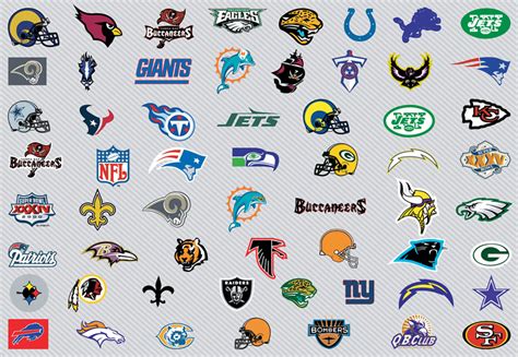 Nfl Team Vector Logos Vector Art And Graphics