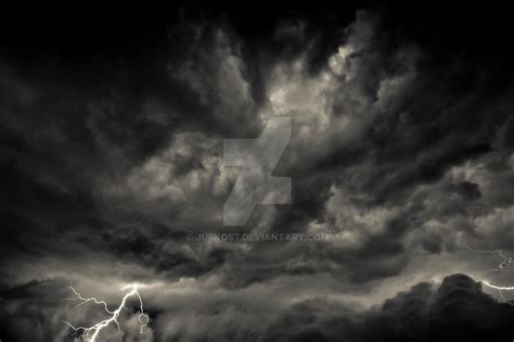 Lightning Dark Clouds By Jurkos7 On Deviantart