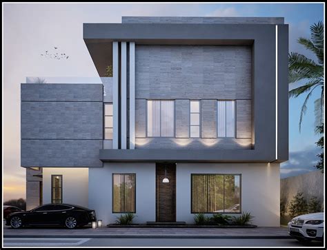 Modern Villa In Saudi Arabia Riyadh On Behance