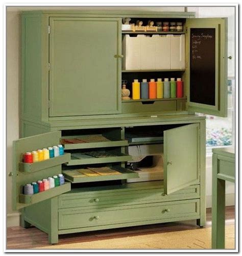 Craft Room Storage Cabinets 1 Martha Stewart Craft Furniture Craft