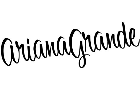 Ariana Grande Logo And Symbol Meaning History Png