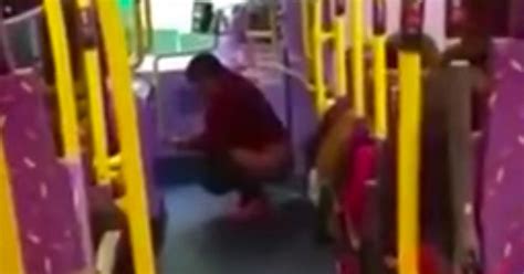 Woman Does A Poo On Bus In Front Of Passengers After Getting