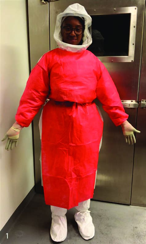 Typical Personal Protective Equipment Worn In A Bsl3 Facility