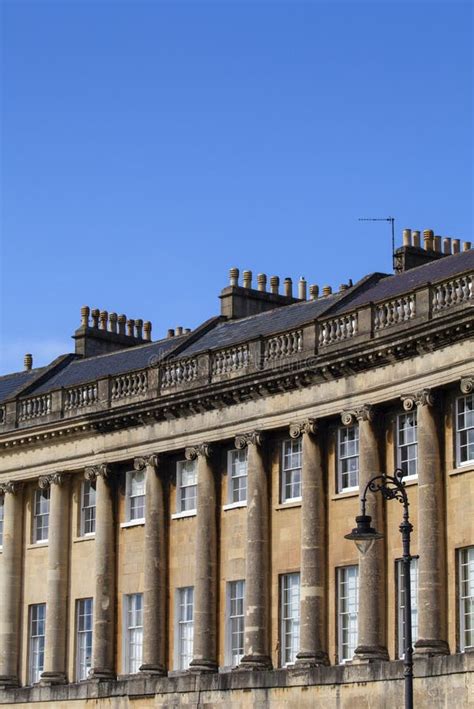 Royal Crescent In Bath Stock Photo Image Of Europe England 70202016