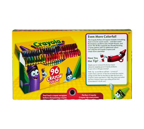 Crayola 96 Crayons Bulk Crayon Set Crayola