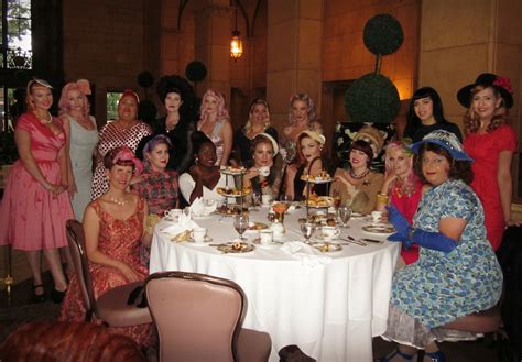 Stiletto City Ladies Tea Party With Vintage Style