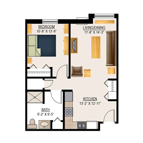 The tiny house movement isn't necessarily about sacrifice. Retirement Home Floor Plans, Assisted Living Floor Plans