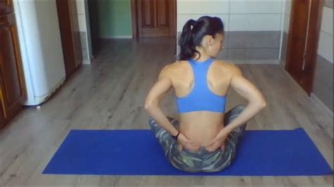Low Back Pain Relief Self Massage And Stretching With Klara Kalman Youtube