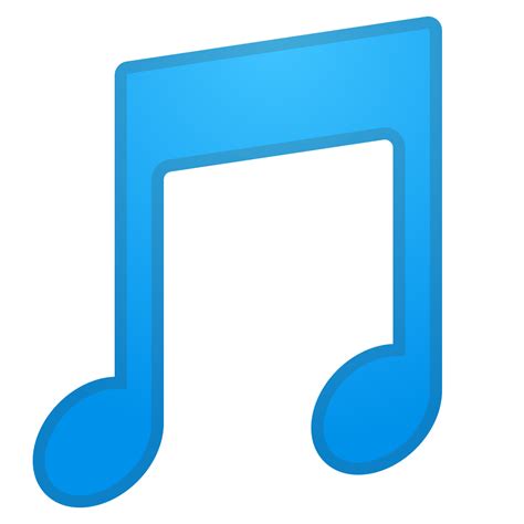 Musical Note Icon Noto Emoji Objects Iconset Google