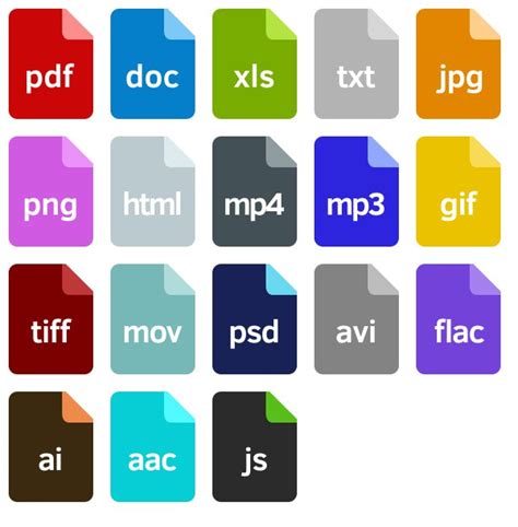 File Extensions Icons Free Icon Packs Ui Download