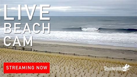 Live Surf Cam Beach Haven New Jersey Youtube