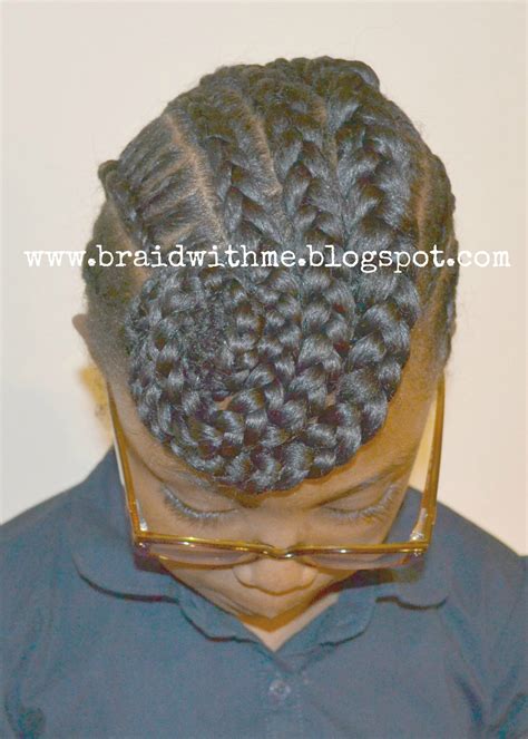 Braid With Me Protective Style Intricate Cornrows With