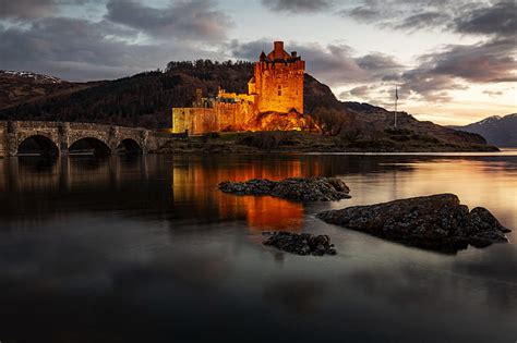 Hd Wallpaper Castles Eilean Donan Castle Scotland Wallpaper Flare