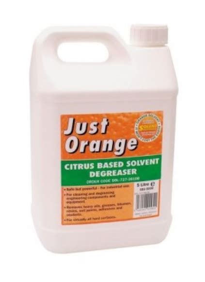 Solent Maintenance Aqueous Orange Cleaners
