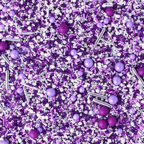 Perfectly Purple Sprinkle Mix Sprinkles Purple Purple Party