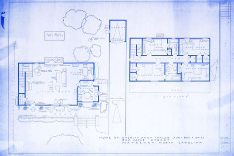 Andy Griffith Show House Floor Plan Floorplansclick