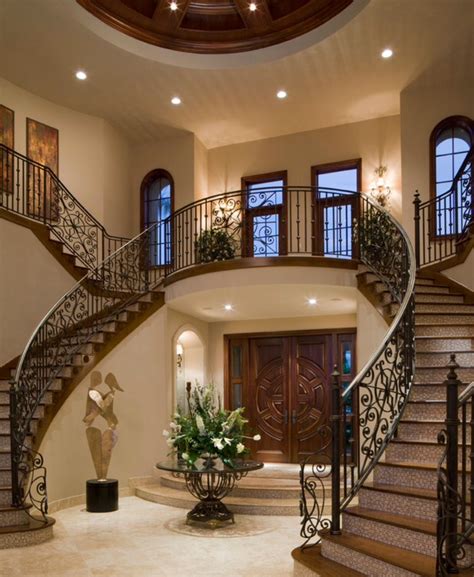 Entrance And Double Staircase Double Staircase Grand Staircase