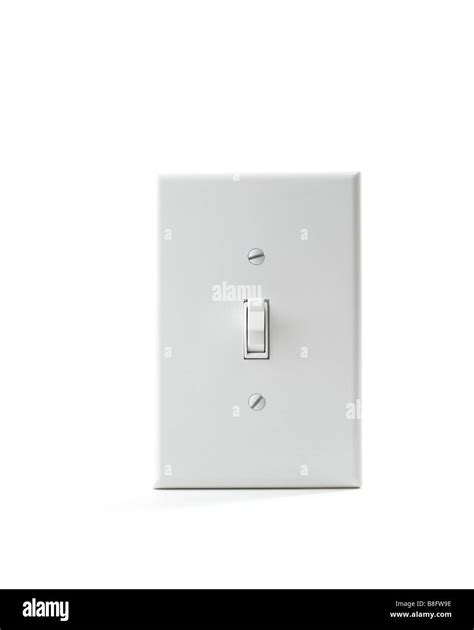 Electrical Wall Master Switch Stock Photo Alamy