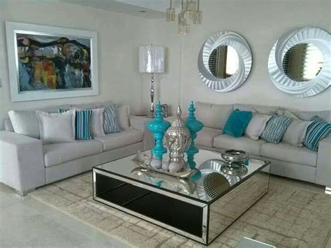 Innovative Ideas Turquoise And Silver Living Room 354 Best Teal