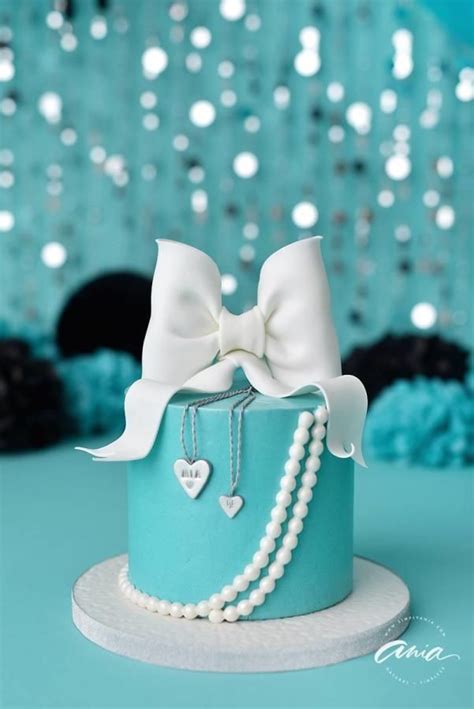 Tiffany Themed Cake Tiffany Cakes Tiffany Birthday Tiffany Birthday