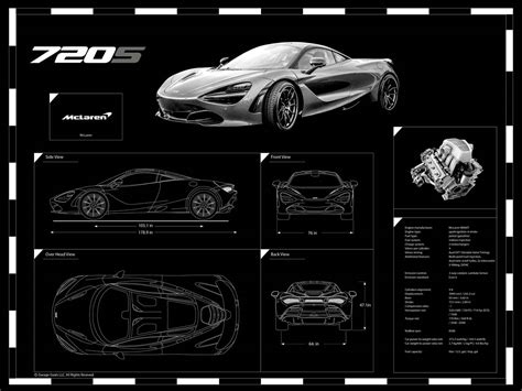 Use images for design of car, wrapping. Engraved Car Blueprint on Sale at Garage Goals Official ...