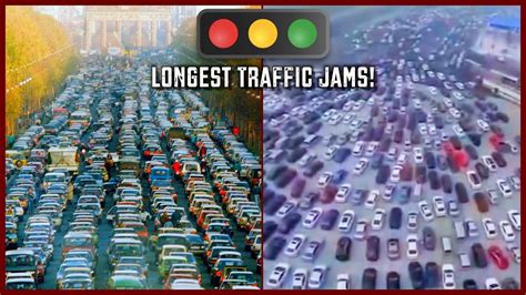 The Longest Traffic Jams Ever Recorded Youtube