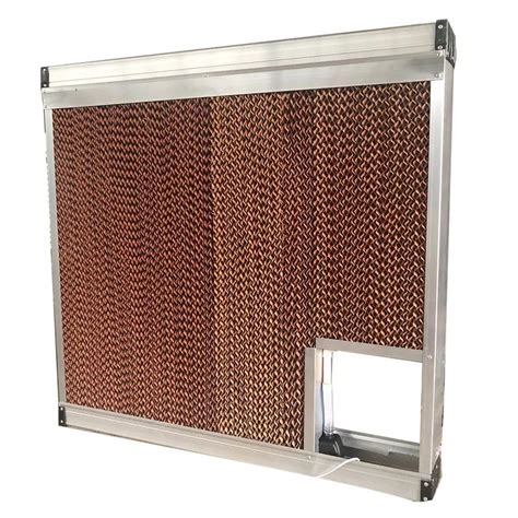 Honeycomb Industrial Evaporative Air Cooler Wetted Cellulose Pad
