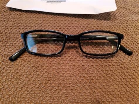 romco r 5a military eyeglass frames black 50 20 155 new ebay