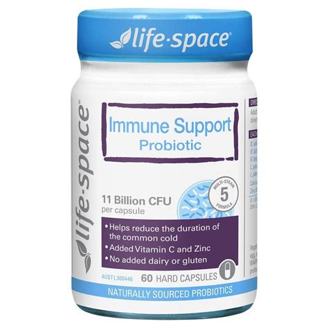 Buy Life Space Immune Support Probiotic 60 Capsules Online At Chemist