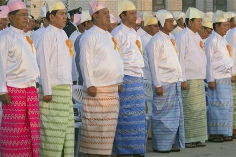 Myanmar Man Traditional Dress Fashion Dresses