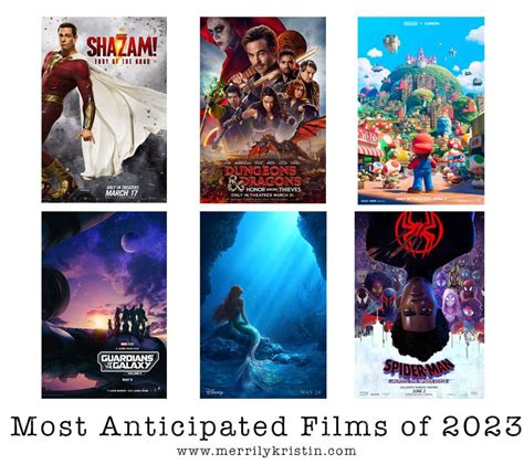 Most Anticipated Films 2023 Merrily Kristin Merrily Kristin