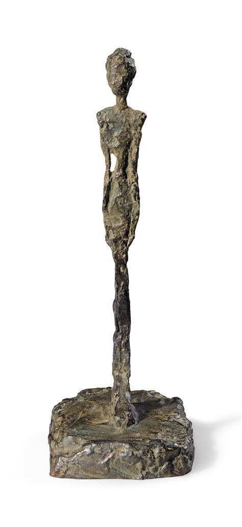 Alberto Giacometti 1901 1966 Figurine De Londres I 1965 Guss 1966