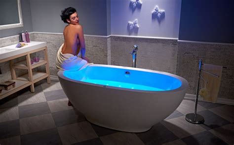 Aquatica Karolina 2 Relax Solid Surface Air Massage Bathtub Air Bathtub Jetted Bath Tubs Bathtub