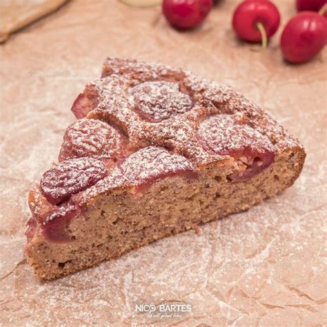 Glutenfreier Low Carb Kirschkuchen