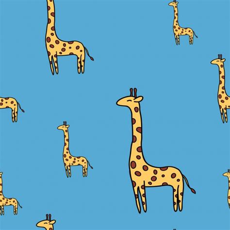 Cute Giraffes Pattern Stock Vector Image By ©depositphotos01 97188298