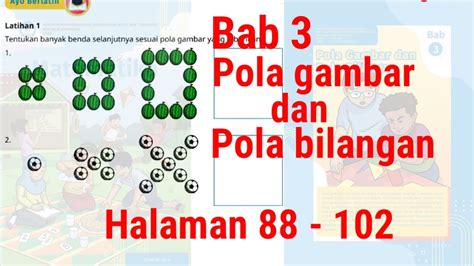 Matematika Kelas Kurikulum Merdeka Bab Pola Gambar Dan Pola