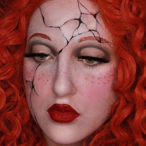 How To Paint A Broken Doll Face Video By Ana Cedoviste Broken Doll