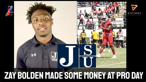 isaiah bolden put up elite numbers at jackson state pro day youtube