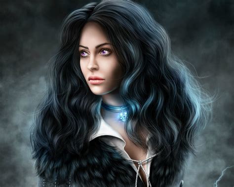 Pastel Blue Hair Girl Art Hair Fantasy Girl Purple Beauty Pestal Eyes Hd Wallpaper Peakpx